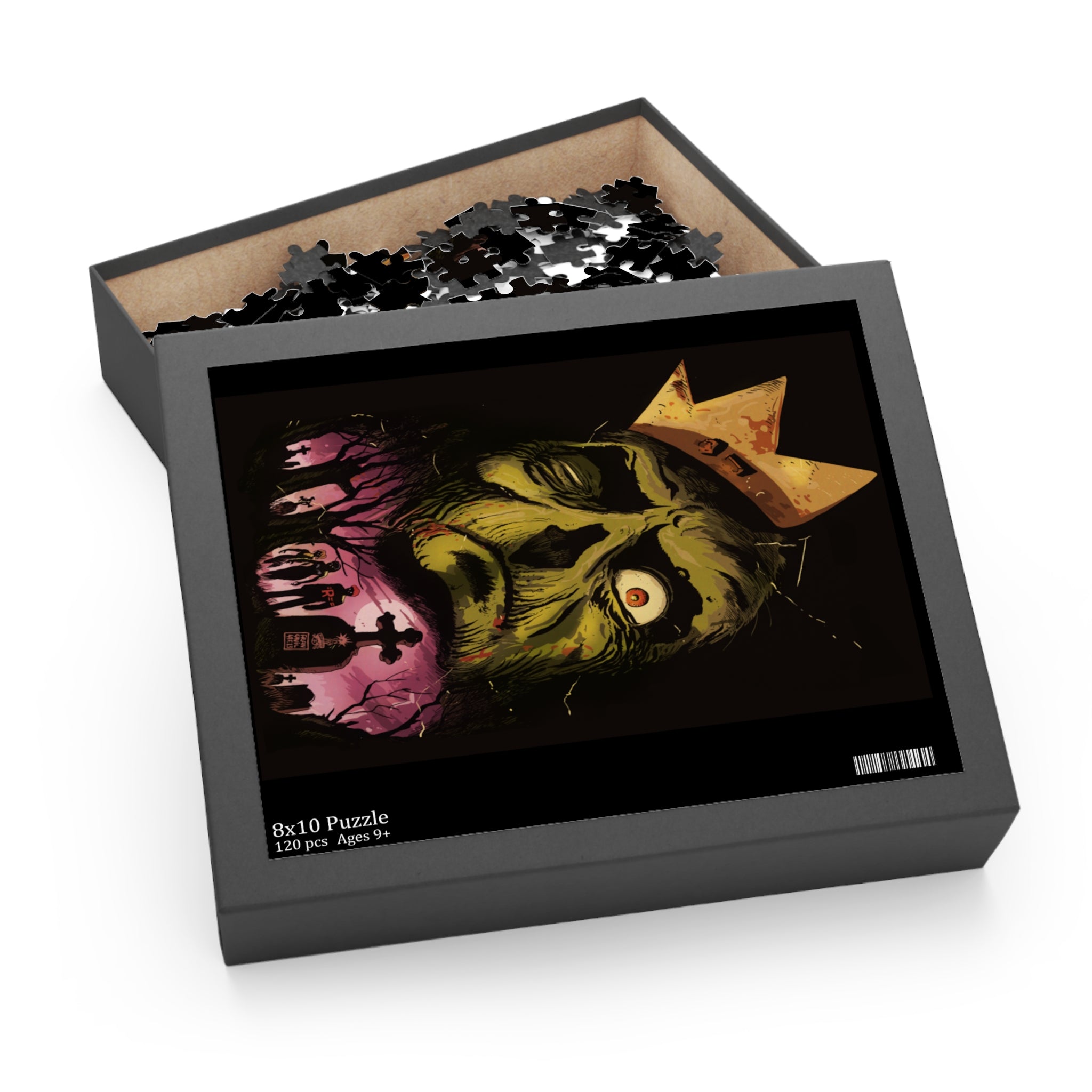 Afterlife with Archie Jigsaw Puzzle - 120, 252, 500 Piece Options Featuring Undead Jughead - Perfect for Horror Comic Fans & Puzzle Collectors