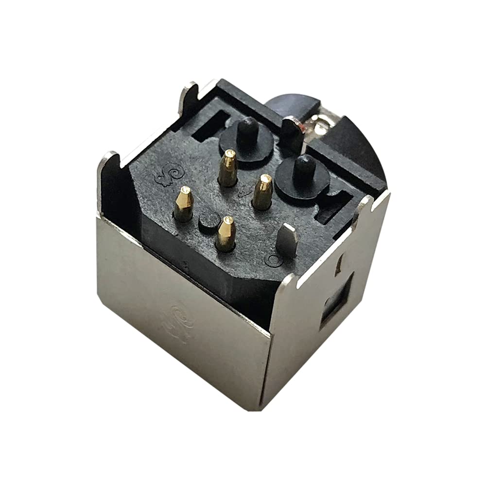 Original DC Power Jack Socket Plug Connector Charging Port Replacement for MSI GT62VR MS-16L21 GT83VR MS-18151 Laptop - Compatible with MSI Gaming Notebooks - Perfect for Home & Office Use