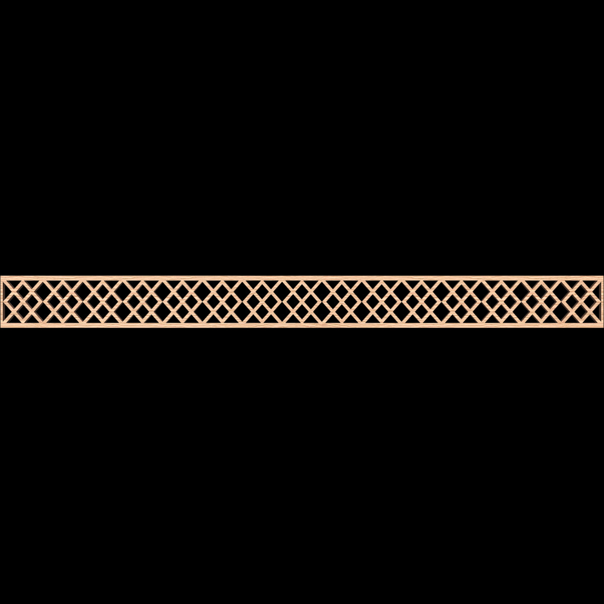 Hadley Fretwork Moulding - Decorative Wood Trim for Home & Furniture DIY Projects - Perfect for Cabinets, Doors, and Wall Accents
