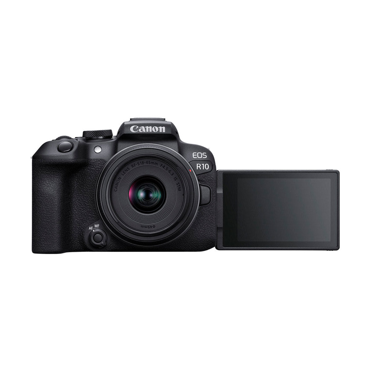 Canon EOS R10 Mirrorless Digital Camera with RF-S 18-45mm Lens - Open Box - Perfect for Travel Photography & Vlogging