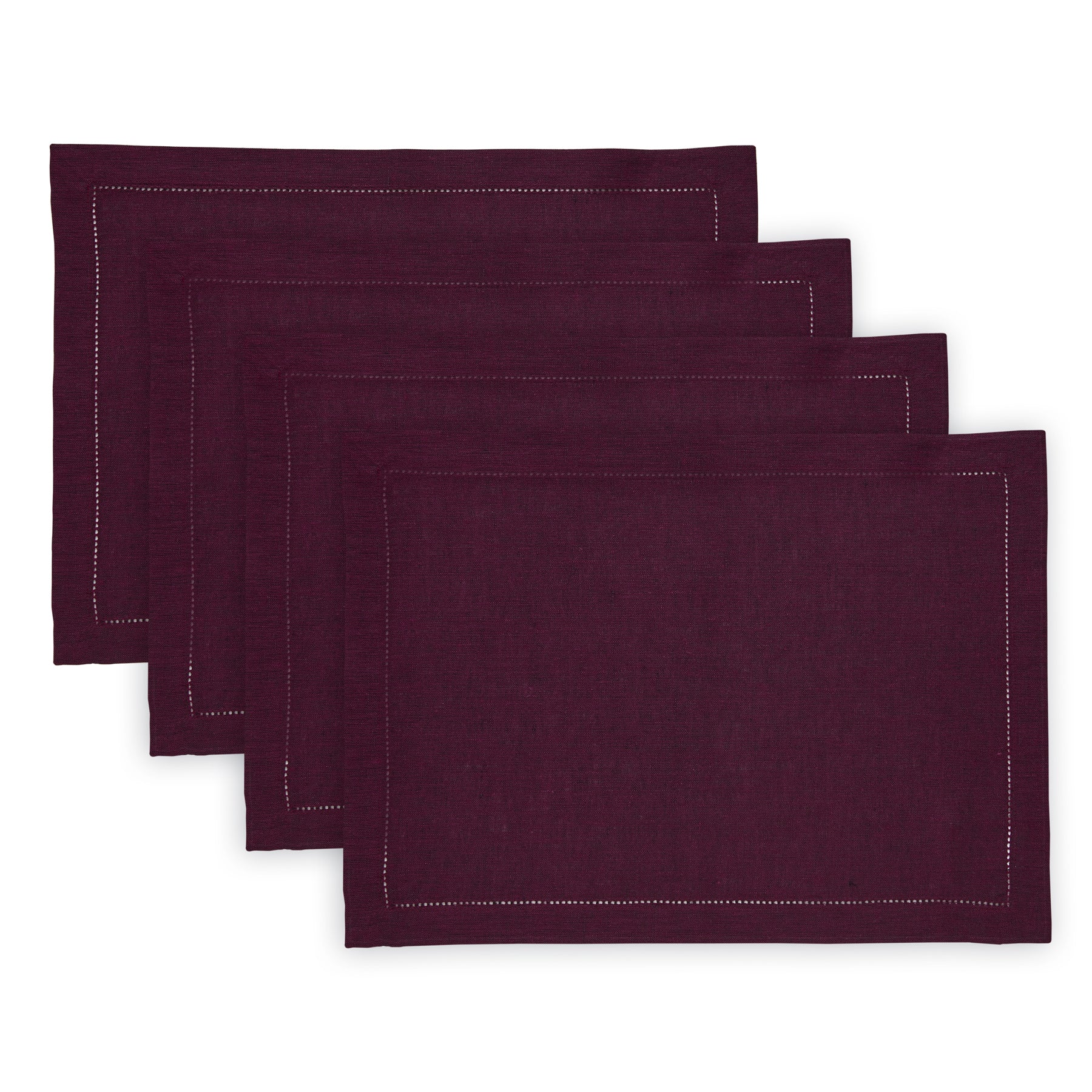 Premium Milan Placemats Set of 4 - Waterproof & Heat-Resistant Dining Table Mats for Kitchen, Dining Room, or Outdoor Use - Elegant Home Decor & Perfect for Dinner Parties, Holidays, and Everyday Meals