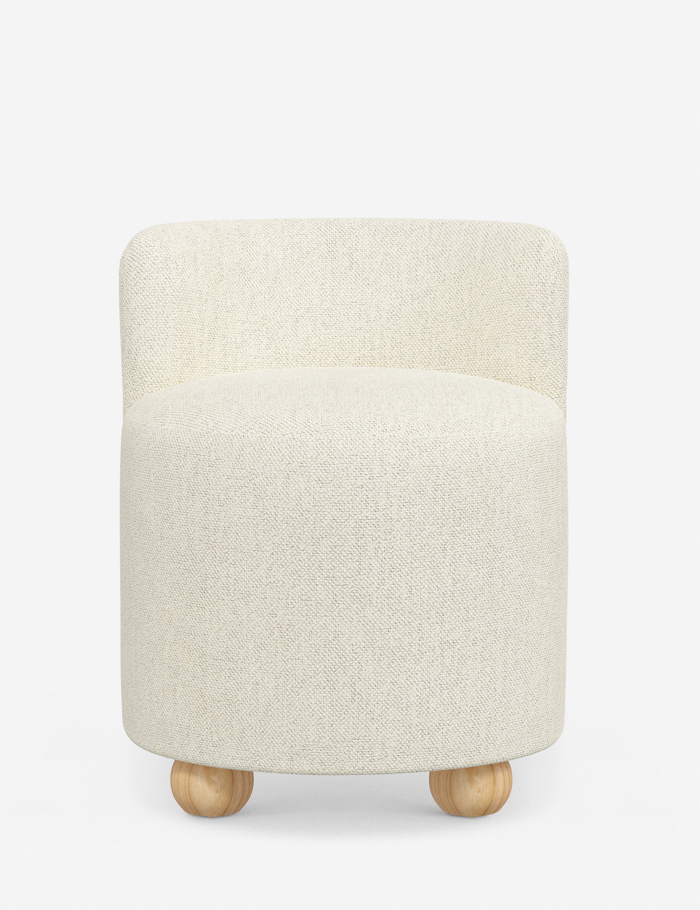 Fernsby Modern Accent Chair - Mid Century Style Upholstered Lounge Chair for Living Room, Bedroom, Office - Comfortable Reading Chair with Wooden Legs & Soft Fabric