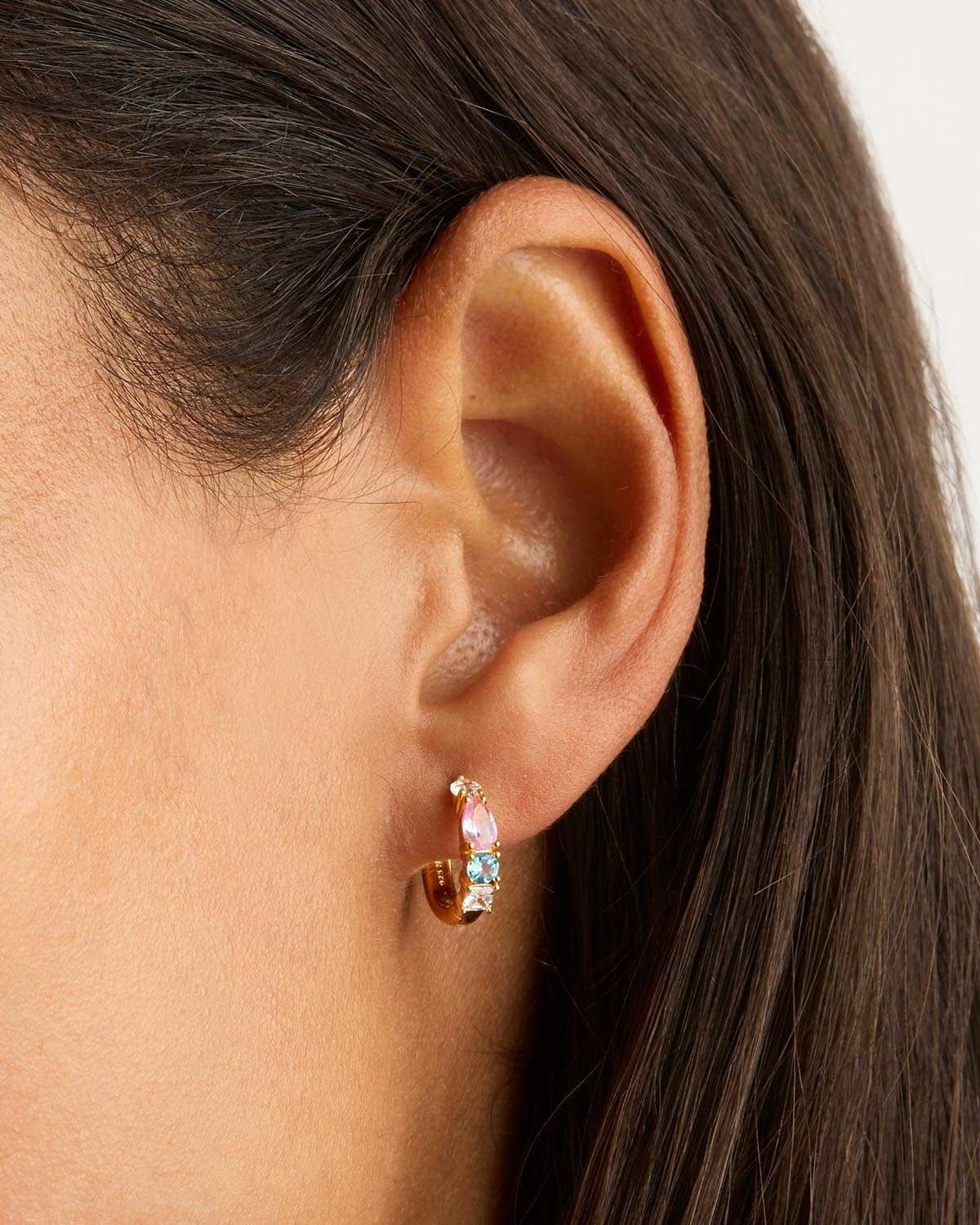18K Gold Vermeil Huggie Hoop Earrings for Women - Minimalist Dainty Everyday Jewelry for Gifts, Date Night & Special Occasions
