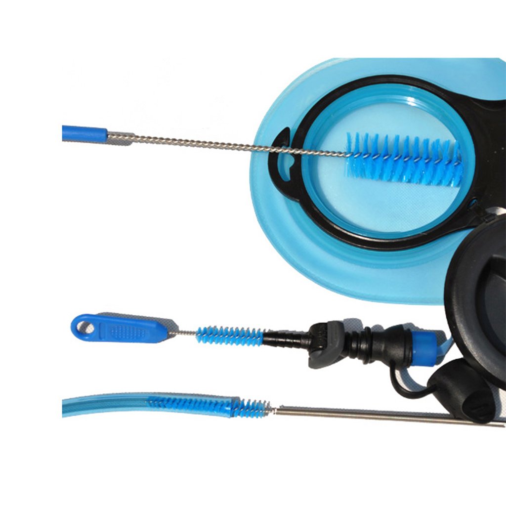 4-in-1 Hydration Bladder Cleaning Kit with Tube Brush - Water Reservoir Cleaner for Hiking, Camping & Outdoor Activities