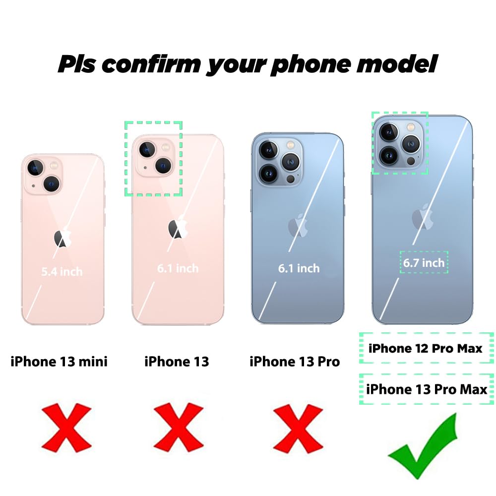 White Golden Marble iPhone 13/12 Pro Max Wallet Case with Card Holder & Kickstand - Slim Protective Flip Cover with Card Slots for 6.7 Inch iPhone - Perfect for Business, Travel and Everyday Use