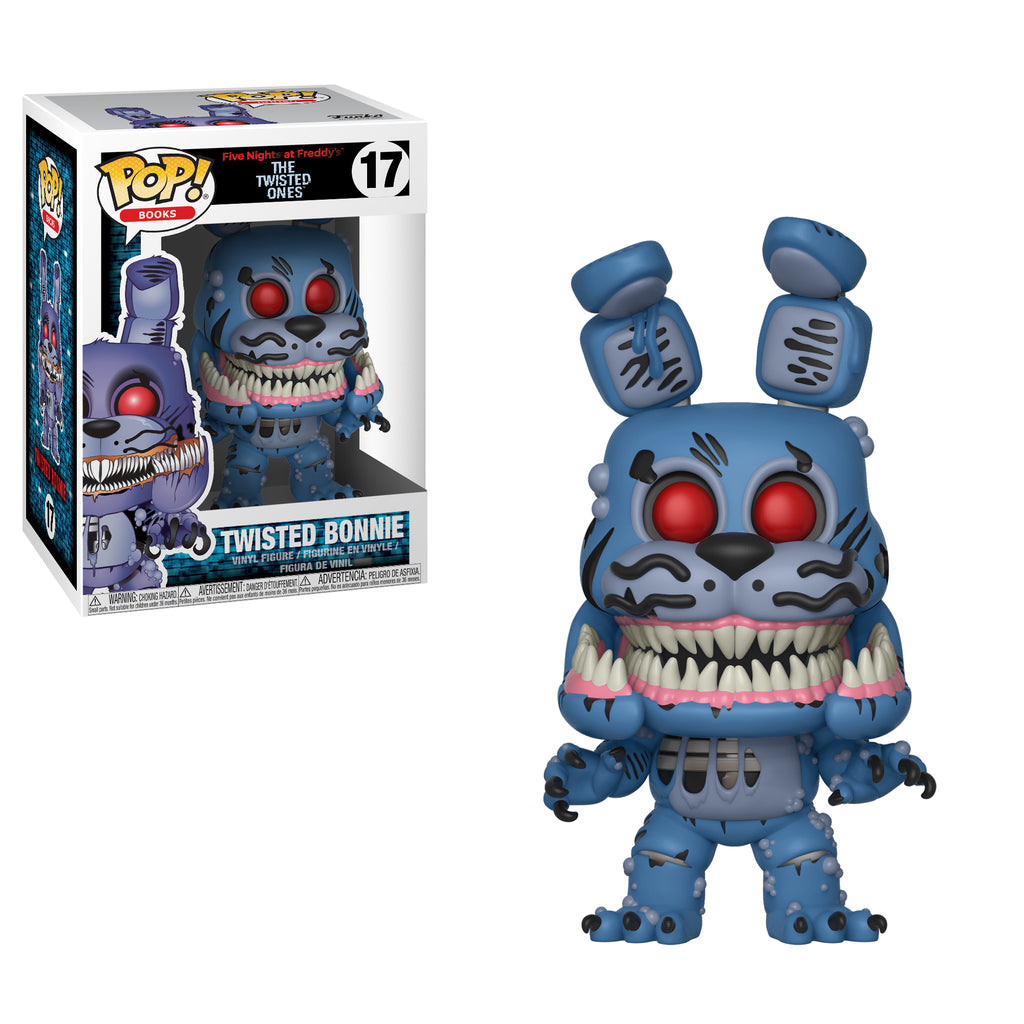 Five Nights at Freddy's Twisted Ones Twisted Bonnie Funko Pop! Vinyl Figure #17 - Collectible Horror Game Merchandise for Fans & Display