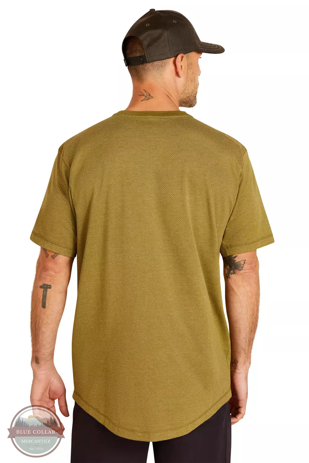 Rebar Workman 360 Airflow Performance T-Shirt for Men - Moisture Wicking & Breathable Work Shirt - Ideal for Construction, Landscaping & Outdoor Labor
