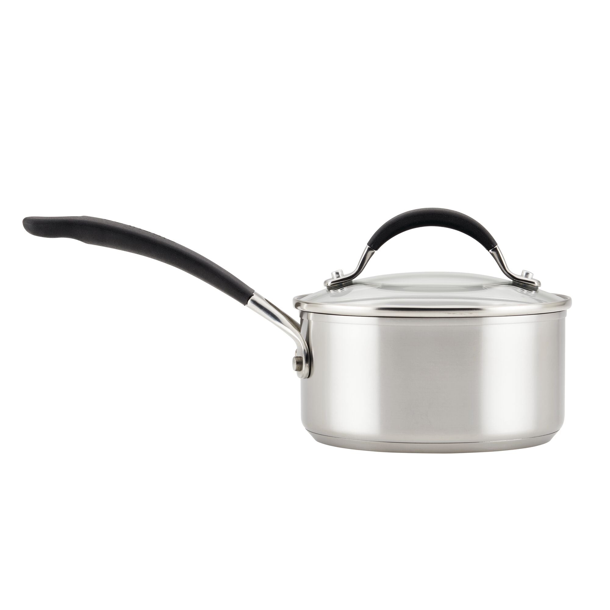 10-Piece Hybrid Stainless Steel Cookware Set - Nonstick & Durable Pots and Pans for Professional Cooking, Baking & Everyday Kitchen Use