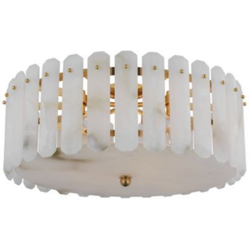 Elegant Alabaster Aerin Bonnington Large Chandelier - Modern Crystal Ceiling Light Fixture for Dining Room, Living Room & Foyer Decor