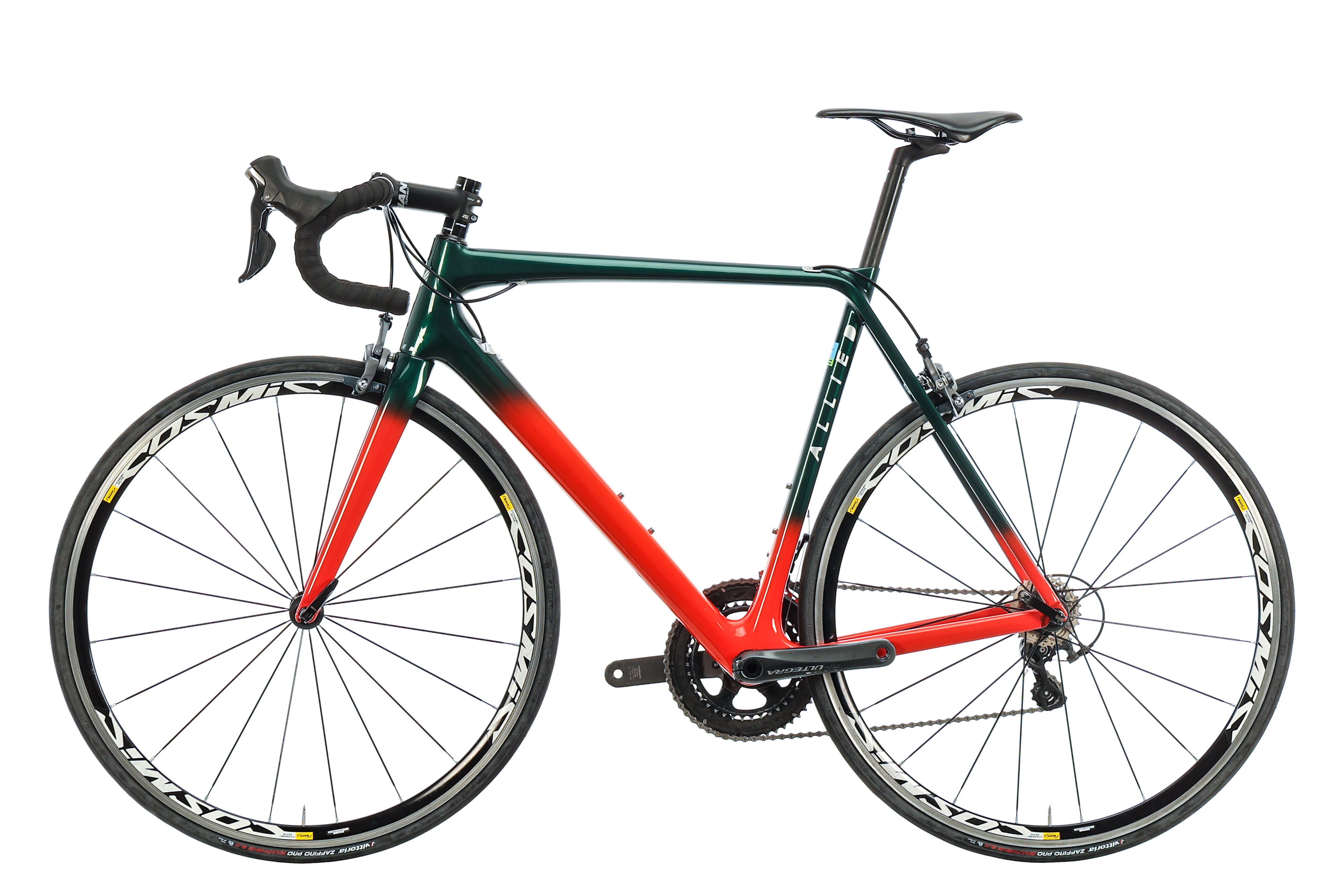 Allied Alfa Road Bike 2018 - 56cm Lightweight Carbon Frame for Speed & Performance | Perfect for Racing, Training & Long-Distance Cycling