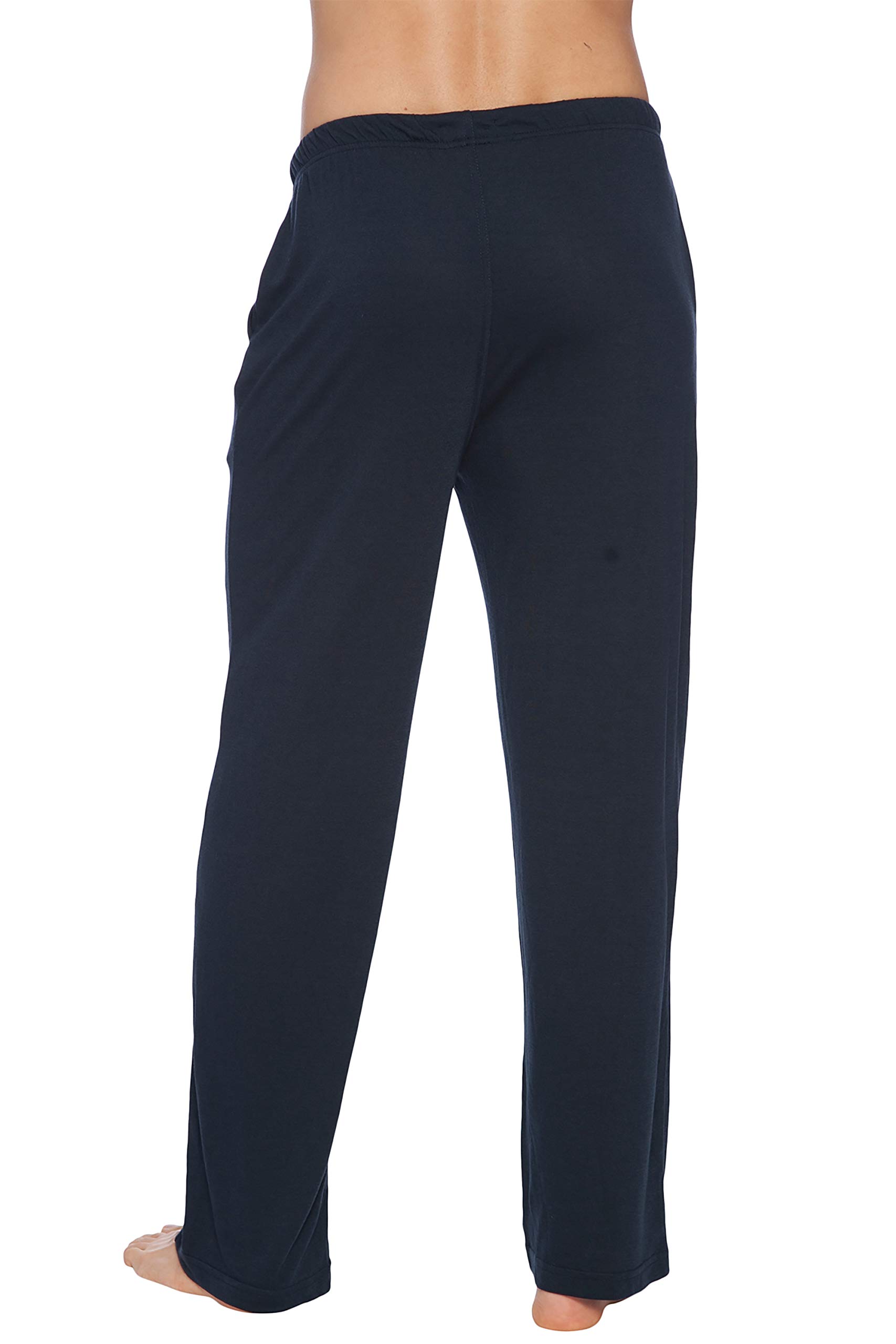 Intimo Men's Soft Knit Pants - Comfortable Lounge Pants for Relaxing at Home, Sleepwear & Casual Wear