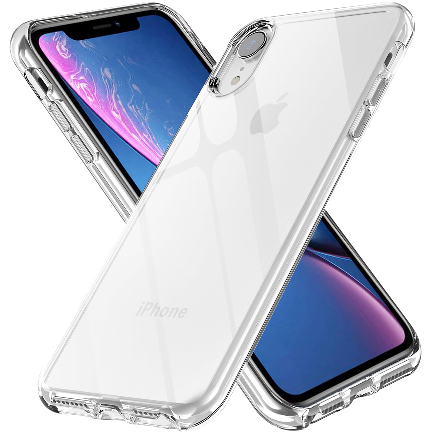 Premium Shockproof Clear Phone Case for iPhone XR (6.1 Inch) - Ultra Slim Protective Bumper Cover | Perfect for Daily Use, Outdoor Activities & Travel Protection