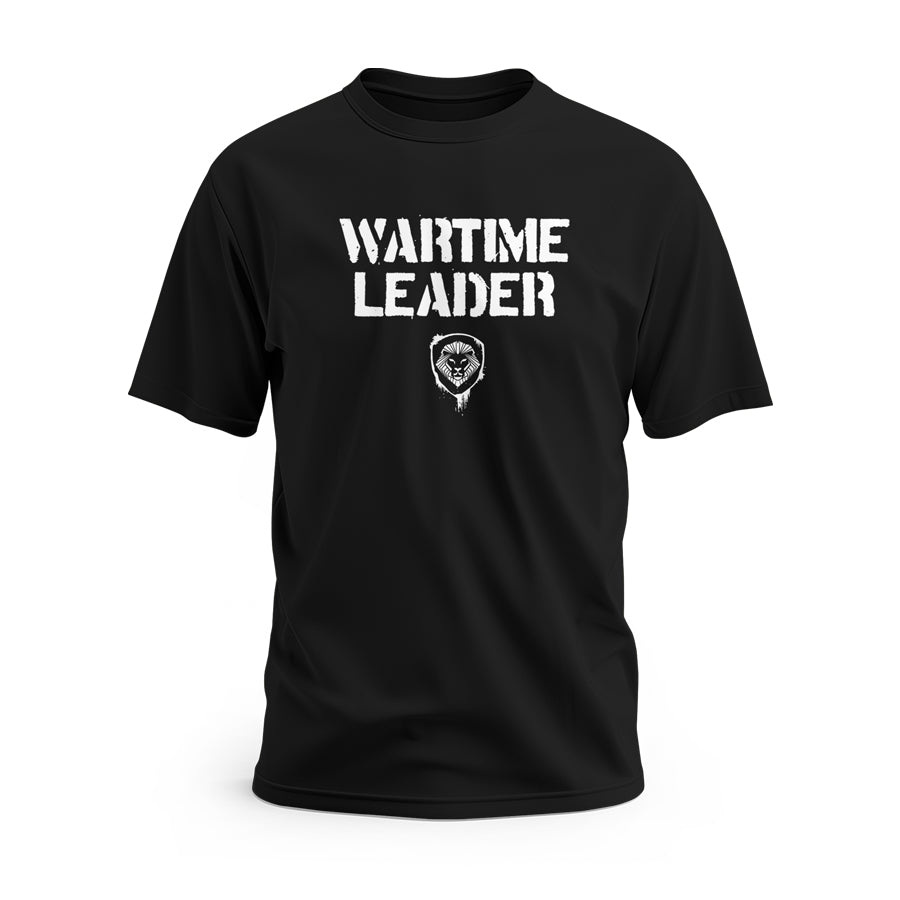 Wartime Leader T-Shirt - Vintage Military Graphic Tee for Men & Women - Casual & Patriotic Style - Perfect for History Buffs, Veterans Day & Military Apparel Enthusiasts