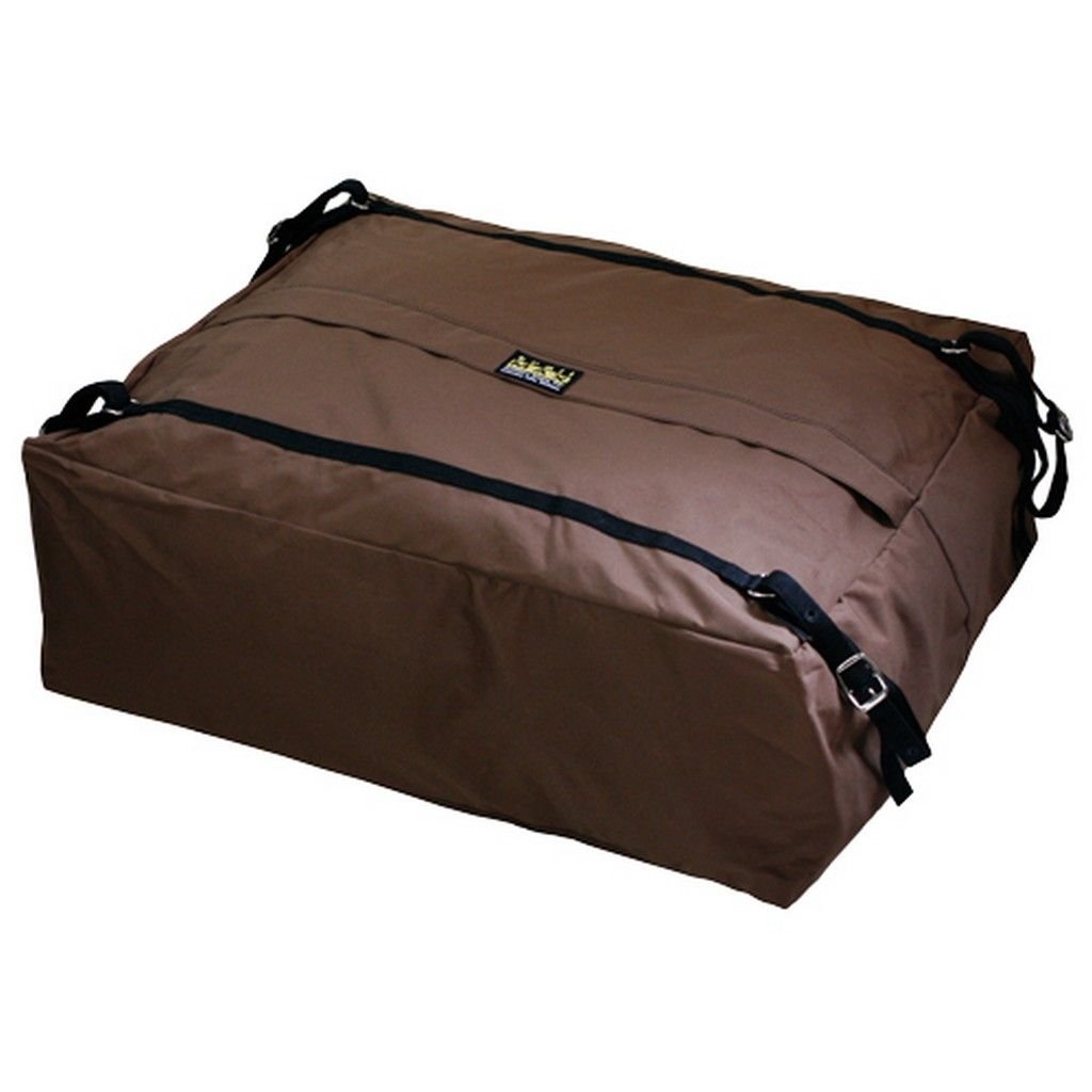 TrailMax Heavy Duty Nylon Decker Pack Saddle Bag - Large Capacity Rectangular Top Pack for Horse & Mule Packing | Perfect for Backcountry Hunting, Camping & Trail Riding Gear