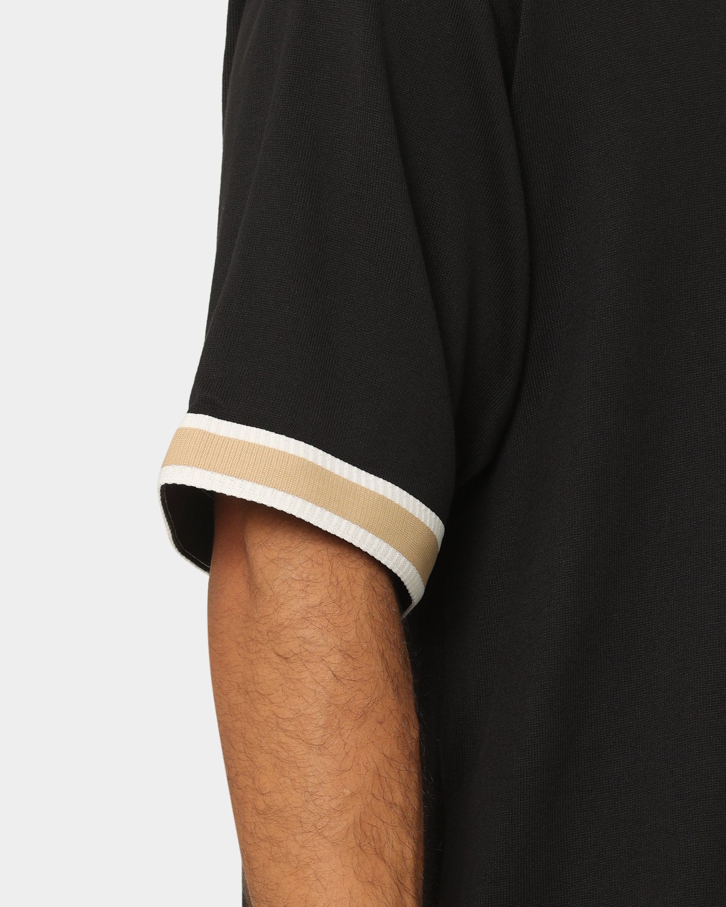 Adidas MC Badge T-Shirt for Men - Black Cotton Short Sleeve Tee - Casual Wear & Street Style Outfits