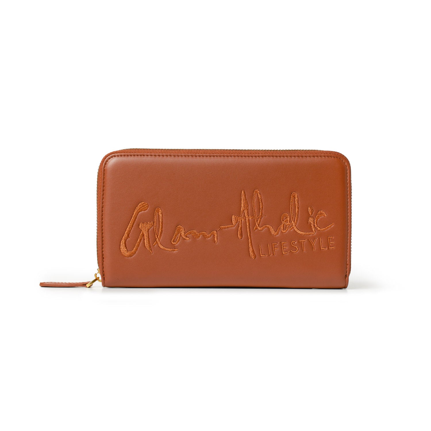 JUMBO SIGNATURE LOGO WALLET - Premium Brown Leather Wallet for Men & Women | RFID Blocking | Fashionable & Spacious (Perfect for Travel, Business & Everyday Use)