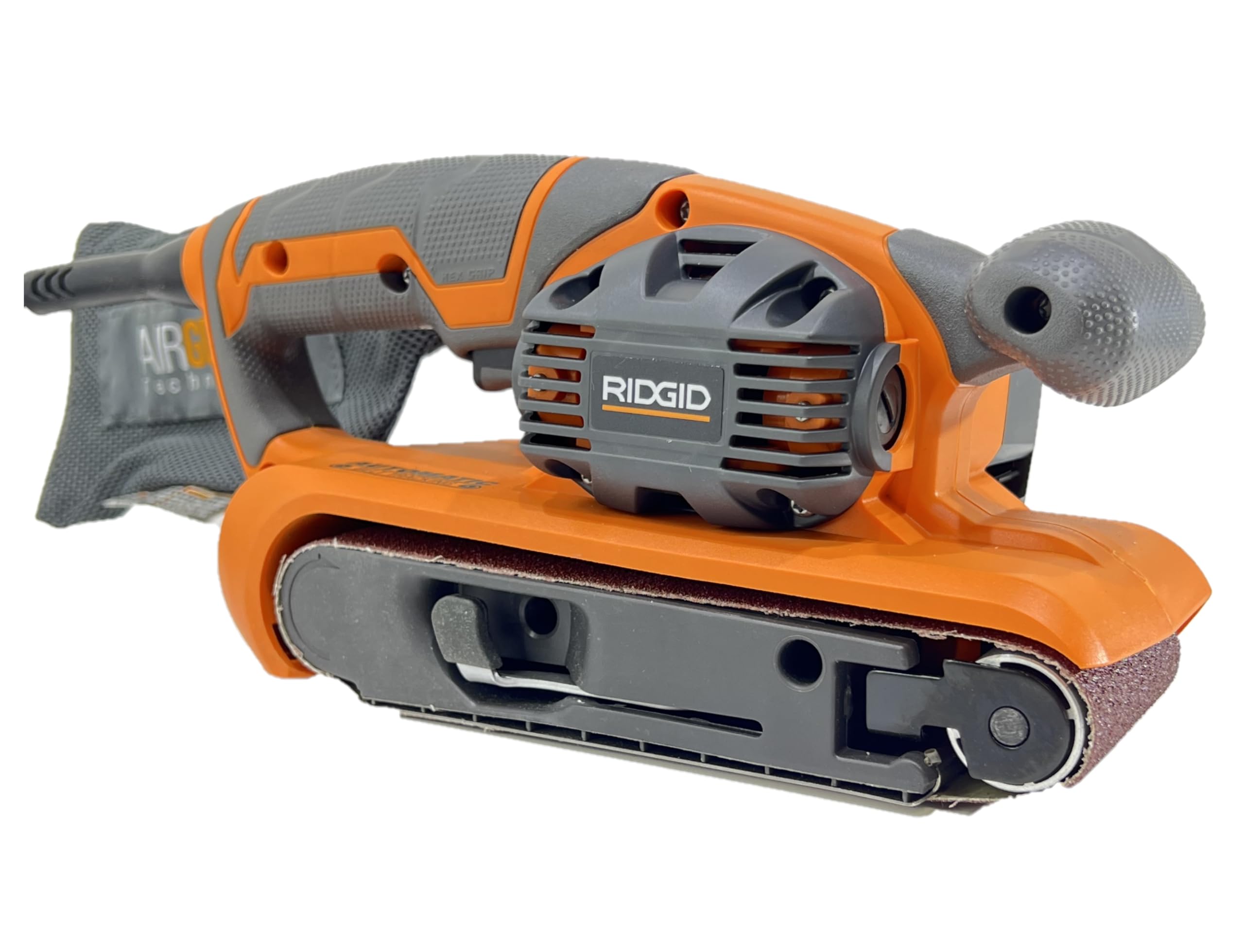 Ridgid 6.5 Amp Heavy Duty Variable Speed Belt Sander (Renewed) - Professional Woodworking & Metal Sanding Tool for DIY Projects, Furniture Refinishing, and Home Renovation