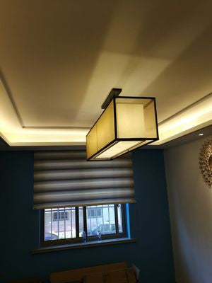 Ananda Modern Crystal Dining Room Chandelier - Elegant Ceiling Light Fixture for Kitchen Island, Restaurant & Home Decor