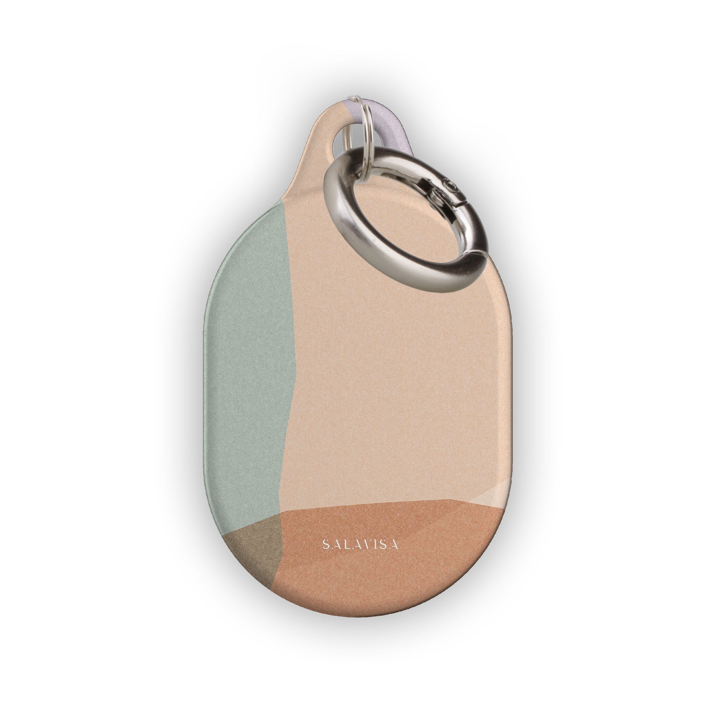 Neutral Layers AirTag Holder - Sleek & Durable Keychain for Apple AirTag - Perfect for Keys, Wallets & Backpacks