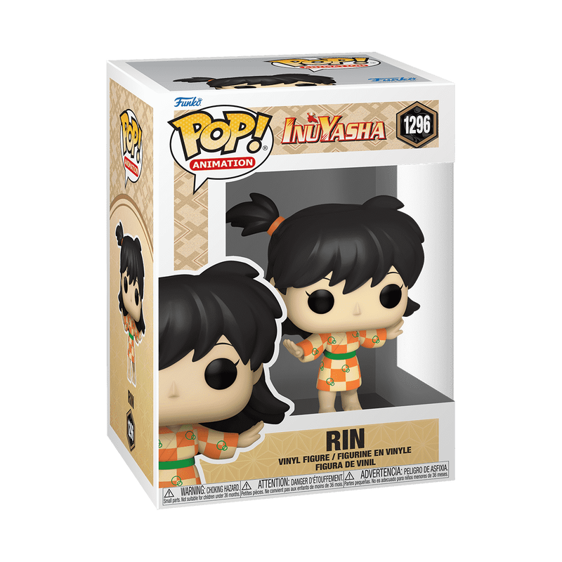 Inuyasha Funko Pop Vinyl Figure #1296 with Protector Case - Anime Collectible for Fans, Home Display & Gift Idea
