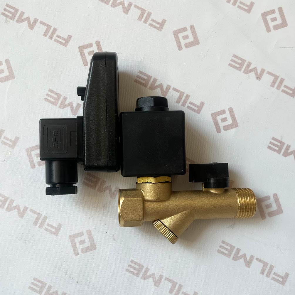 Sullair Air Compressor 24VDC Electric Drain Valve - Replacement Part for Industrial Air Systems | Perfect for Workshop, Garage & Manufacturing Facilities