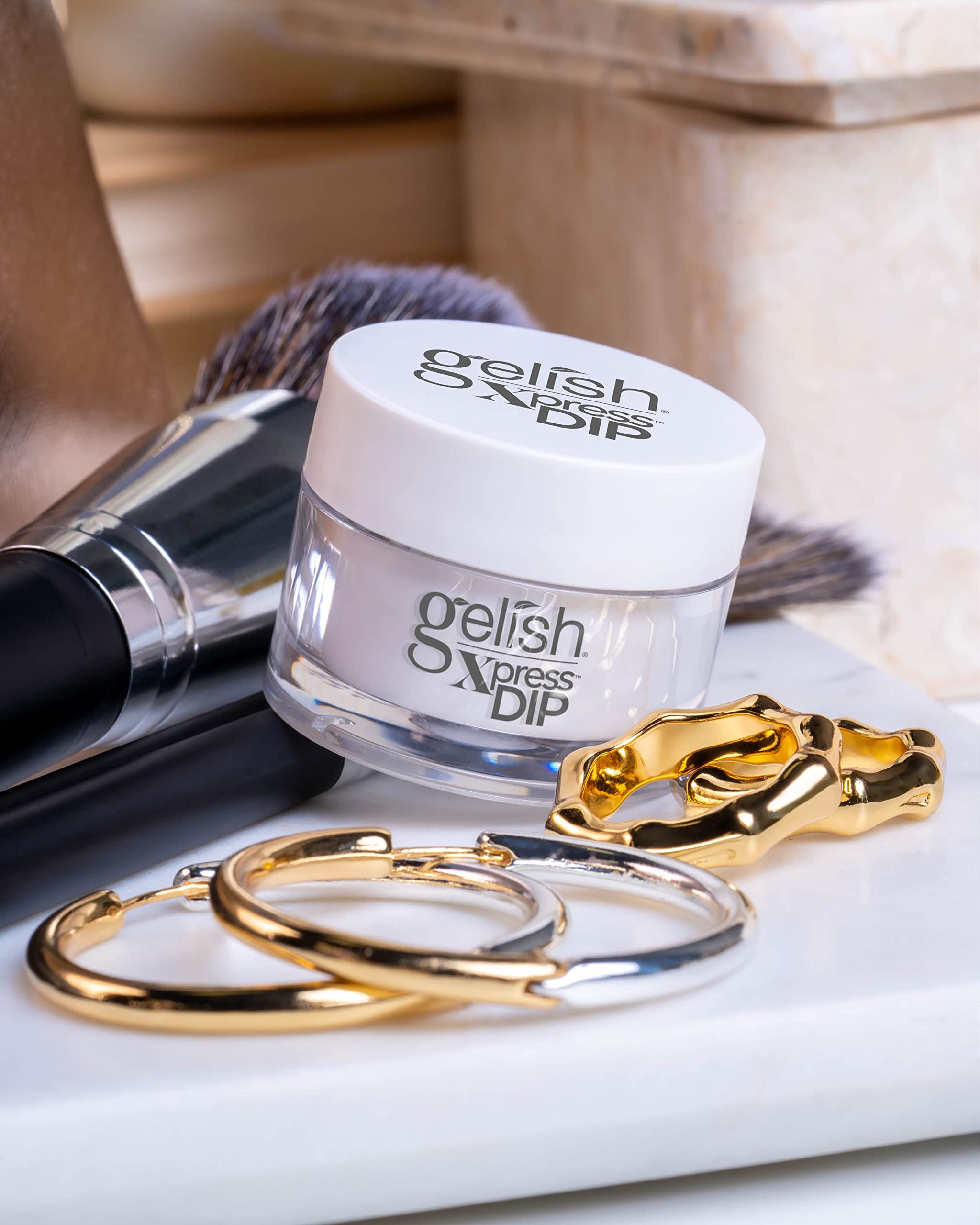 Gelish Professional Nail Dip Powder Kit - 0.3oz Dip Powder Colors for Manicures & Pedicures | Salon-Quality DIY Nail Art at Home | Perfect for Weddings, Parties & Special Occasions