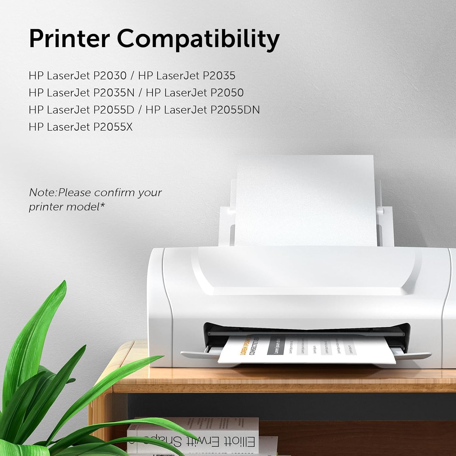 HP CE505A 05A MICR Toner Cartridge - Compatible for P2035/P2055 Printers | Check Printing
