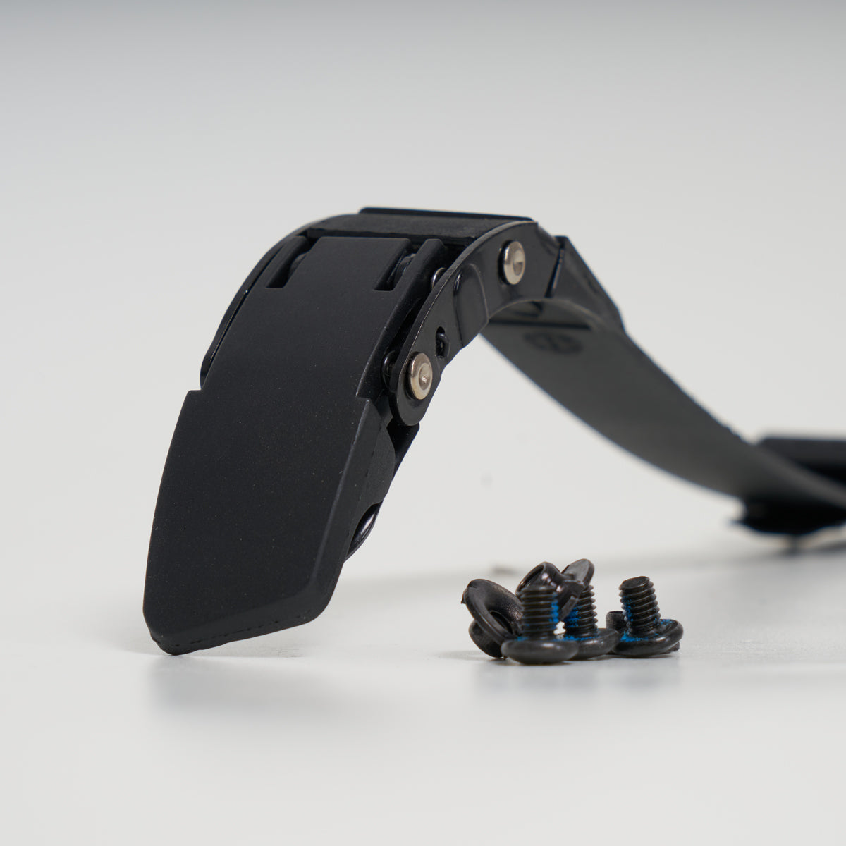 Powerslide USD Classic Buckle Set - Black (20cm) | Adjustable Skate Straps for Aggressive Inline Skates | Perfect for Skate Park & Street Skating