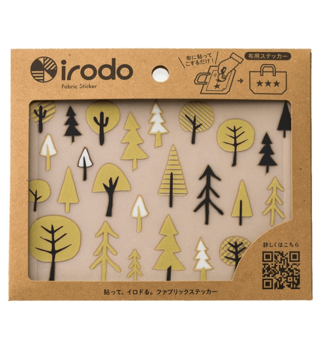 Premium Fabric Sticker Set - Forest Theme with Adhesive Backing | DIY Scrapbooking, Journaling, and Home Decor Supplies | Waterproof & Washable for Clothing, Bags, and Accessories