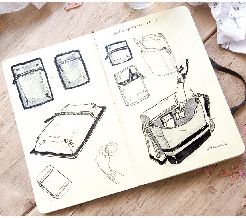Premium Moleskine Multipurpose Case - Durable Organizer for Notebooks, Pens & Accessories | Perfect for Work, Travel & School | Stylish & Functional Storage Solution