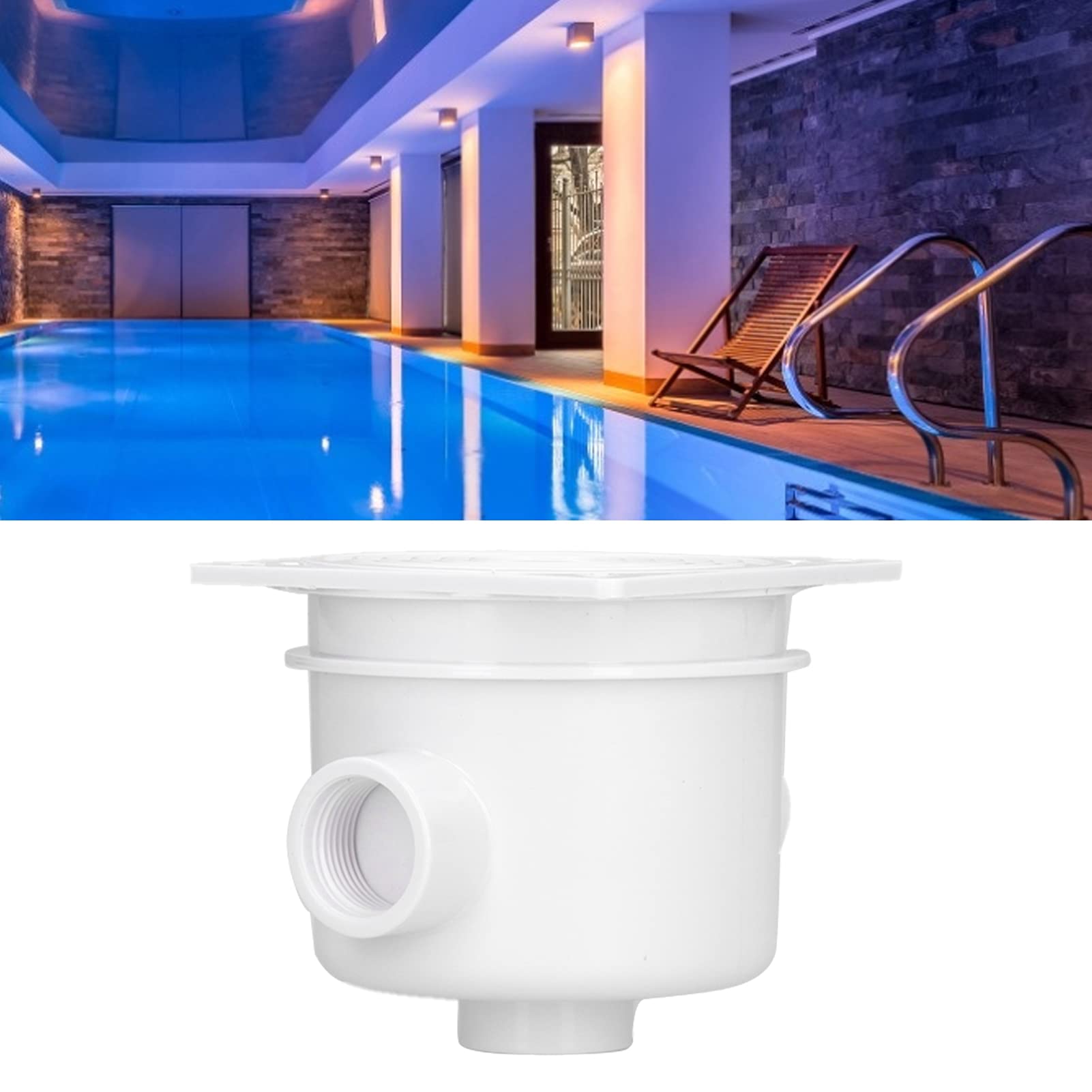 Waterproof Underwater Wire Connectors Box - 2-Way Plastic Junction Box for Outdoor Floodlights & Garden Lights | Durable, Weatherproof Electrical Enclosure for Pool, Pond & Landscape Lighting