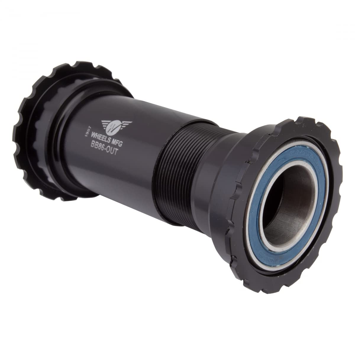 SRAM Outboard BB86/92 Bottom Bracket with Angular Contact Bearings - Black Threaded Cups for Road & Mountain Bikes - Durable Bicycle Crankset Upgrade for Smooth Riding Performance