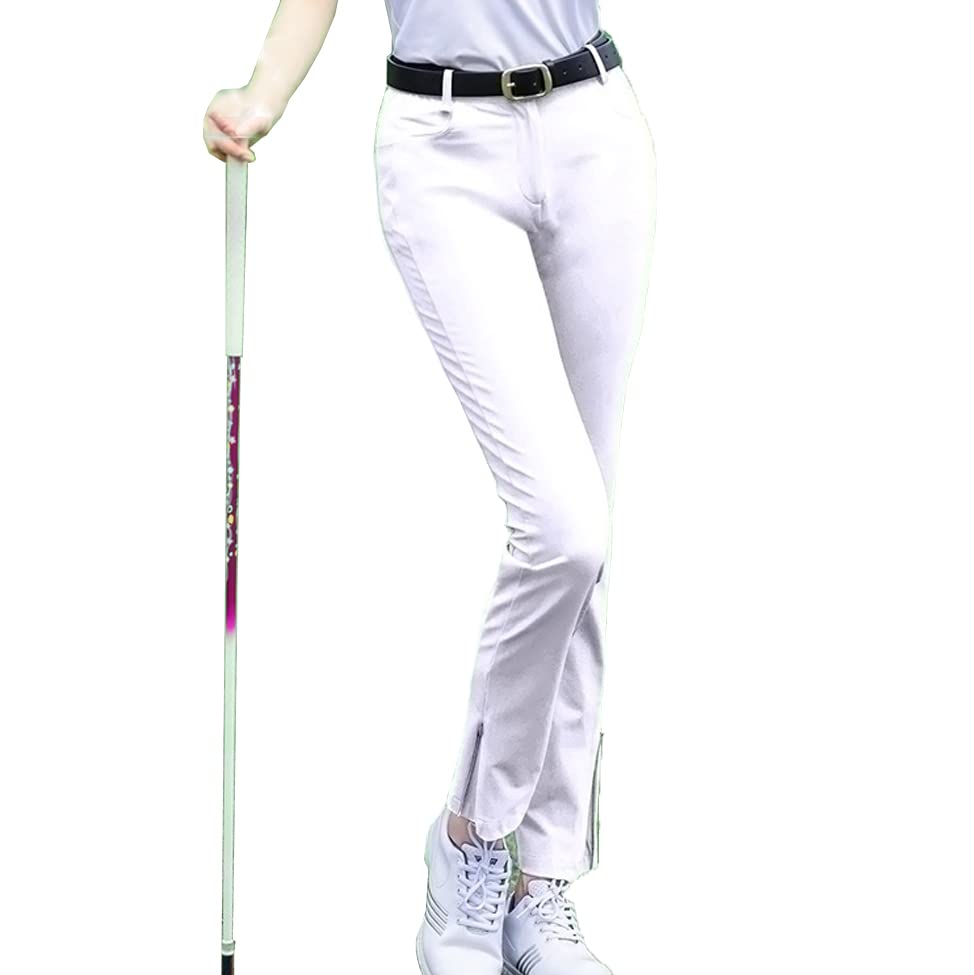LANGWEI Women's Quick Dry Golf Pants - Lightweight Stretch Hiking & Travel Pants for Business Casual, Work & Outdoor Activities | Moisture Wicking Ankle Pants for Walking, Golfing & Traveling