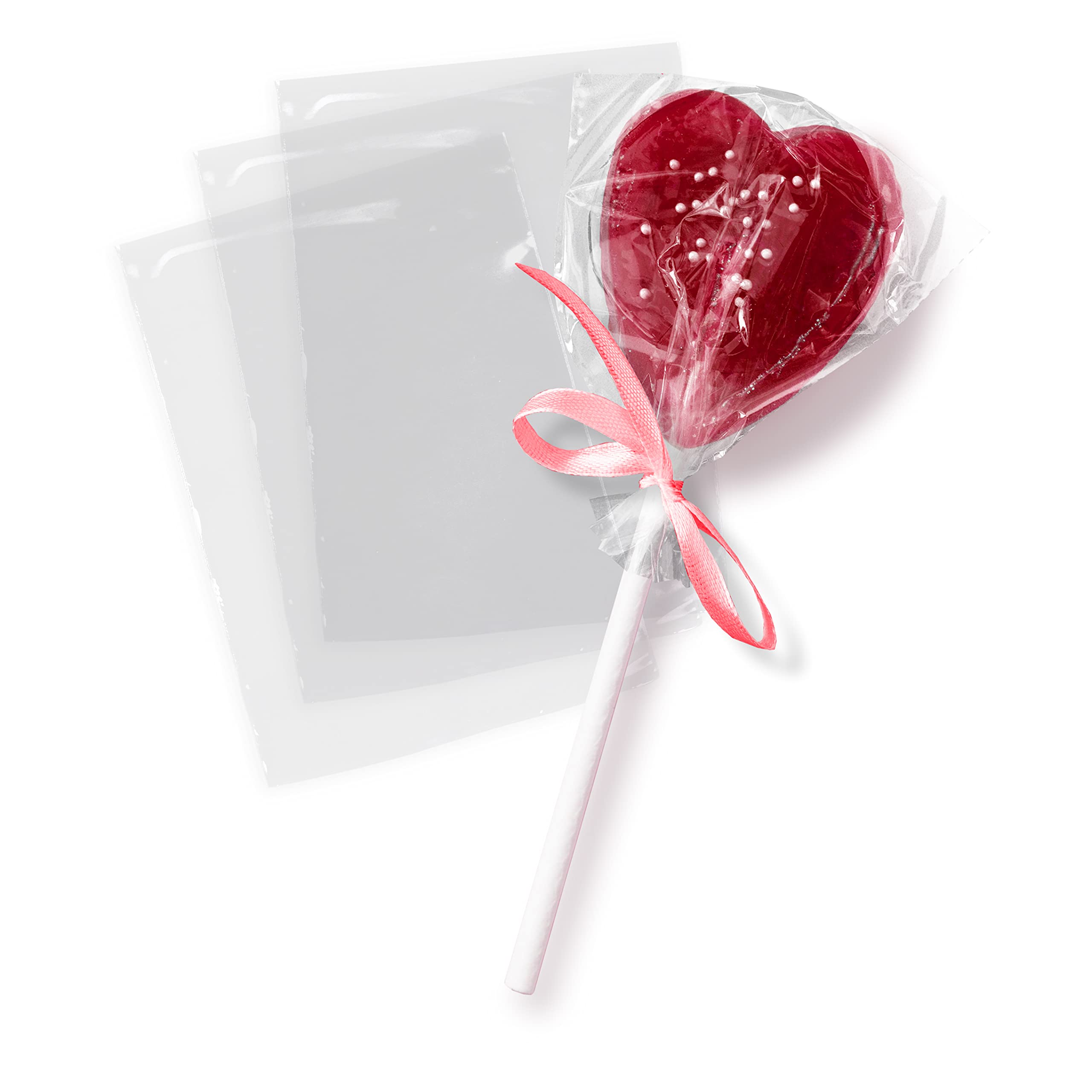 1000 Pack 3x4 Inches Clear Plastic Bags for Packaging - 4 Mil Tear Resistant Polyethylene Flat Bakery Bags with Open Top | Perfect for Popcorn, Homemade Bread, Cookies, Candy & Party Favors | Food Safe Storage & Retail Display