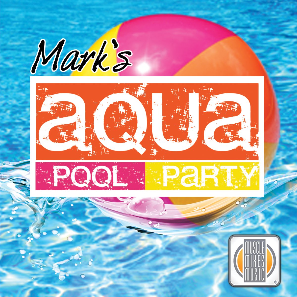 Mark's Aqua Pool Party - Premium Inflatable Pool Floats for Summer Fun | Perfect for Beach Parties, Backyard Swimming Pools & Vacation Relaxation