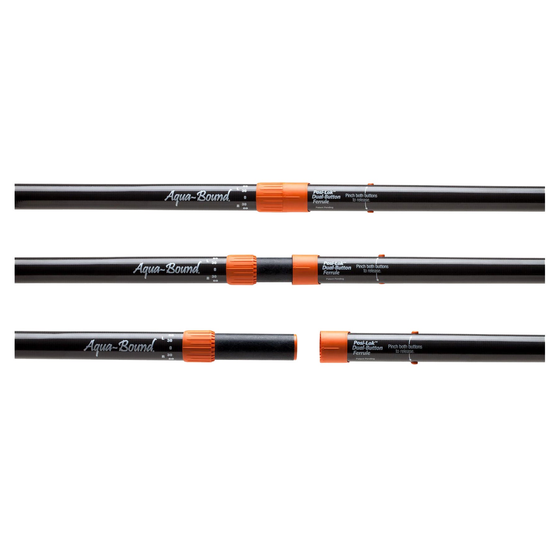 Aqua Bound Whiskey Fiberglass Straight Shaft 4-Piece Kayak Paddle - Lightweight & Durable Kayaking Gear for Touring, Fishing & Recreational Paddling