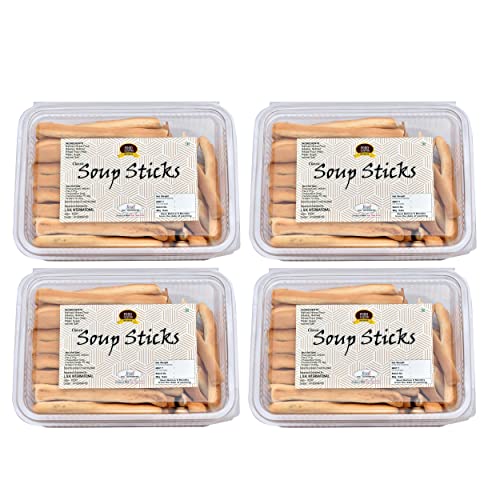 Premium Jeera Ajwain Bread Sticks - Healthy & Tasty Snack, 1.6kg | Gluten-Free, High Fiber, Vegan Friendly | Perfect for Tea Time, Office Snacks & Travel