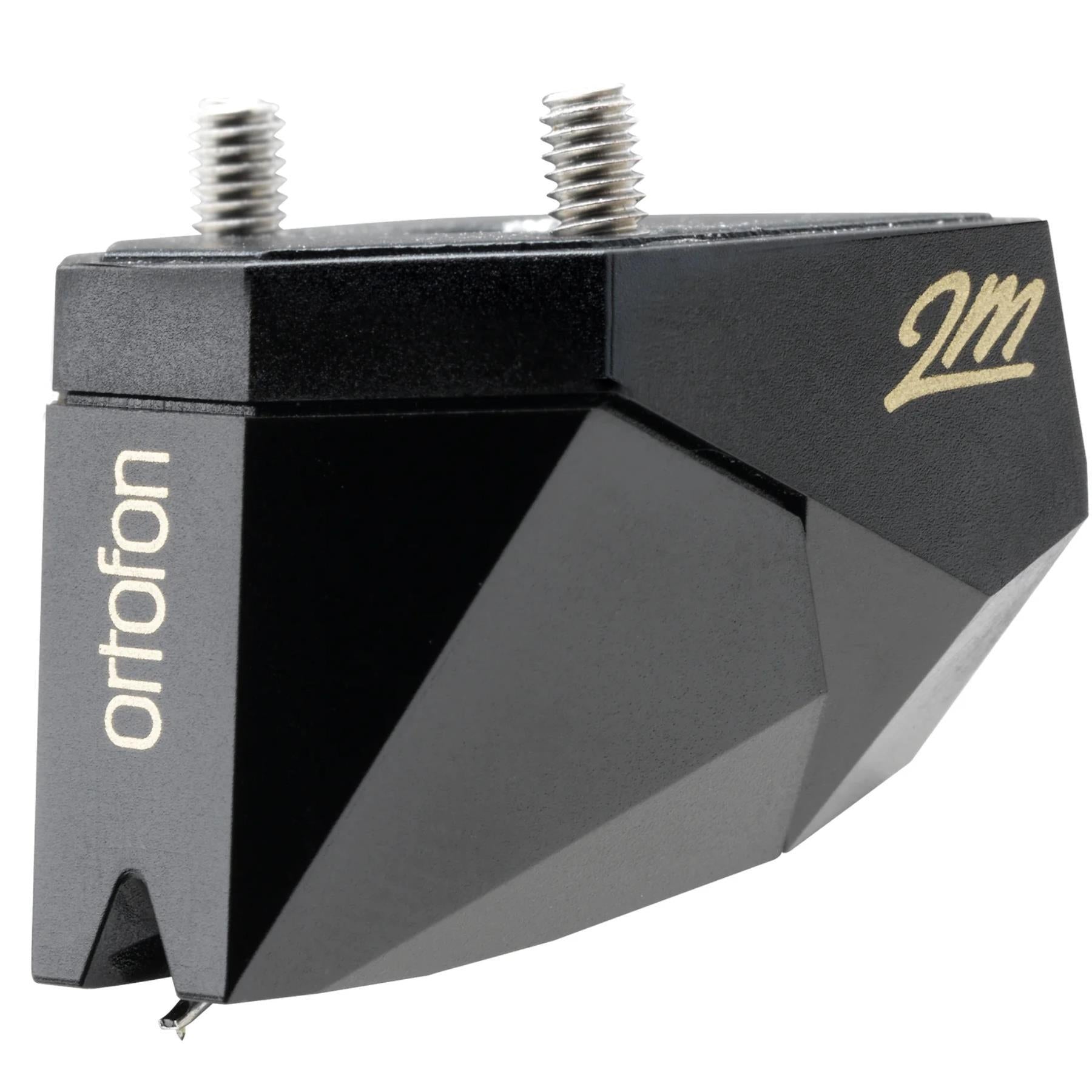 Ortofon 2M Black Verso Moving Magnet Phono Cartridge - High-End Audiophile Vinyl Record Player Stylus for Turntables & Hi-Fi Systems