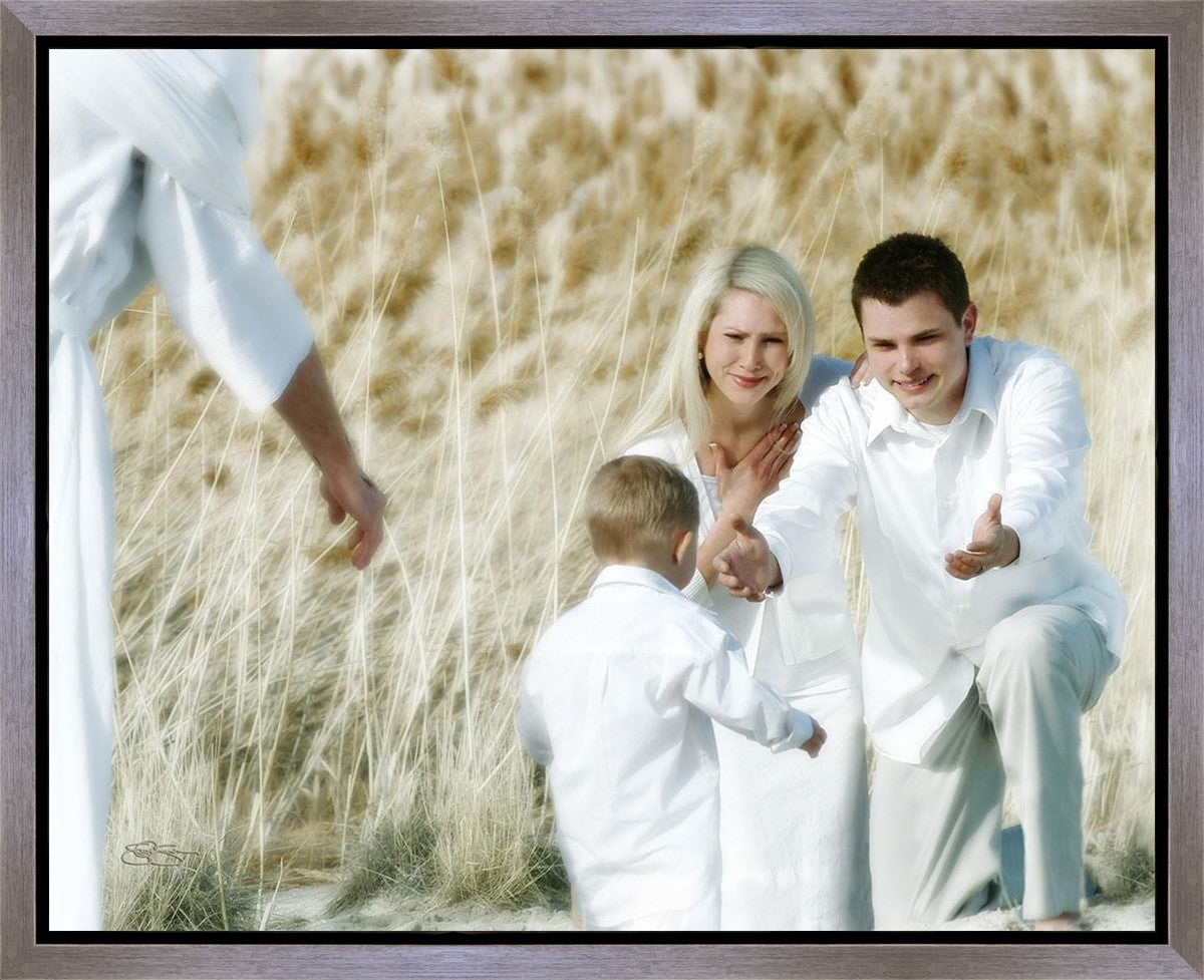 Back Into Our Arms Gallery Wrap Canvas - High-Quality Wall Art for Living Room, Bedroom & Office Decor