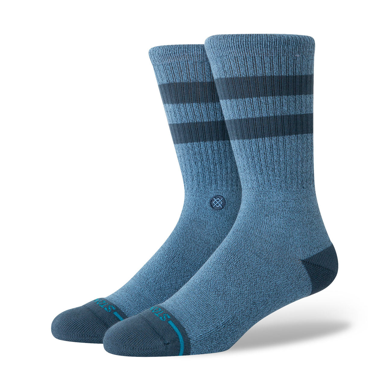 Premium Joven Adult Crew Socks - Dark Navy Blue for Men & Women - Comfortable Casual & Athletic Socks for Everyday Wear, Workouts, and Office Use