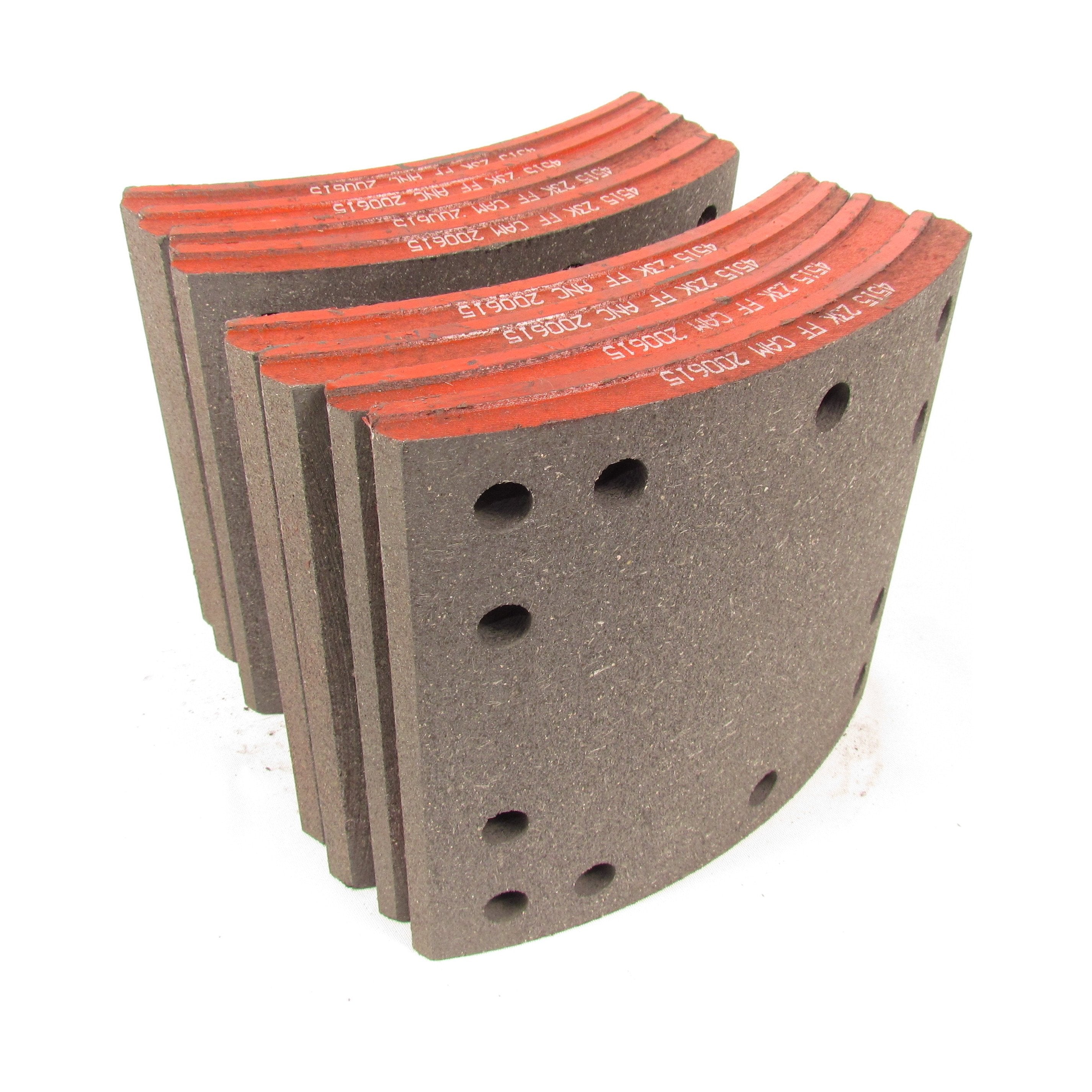 Fortpro 4515 Heavy Duty Brake Lining Set - 23K GAWR, 16.5