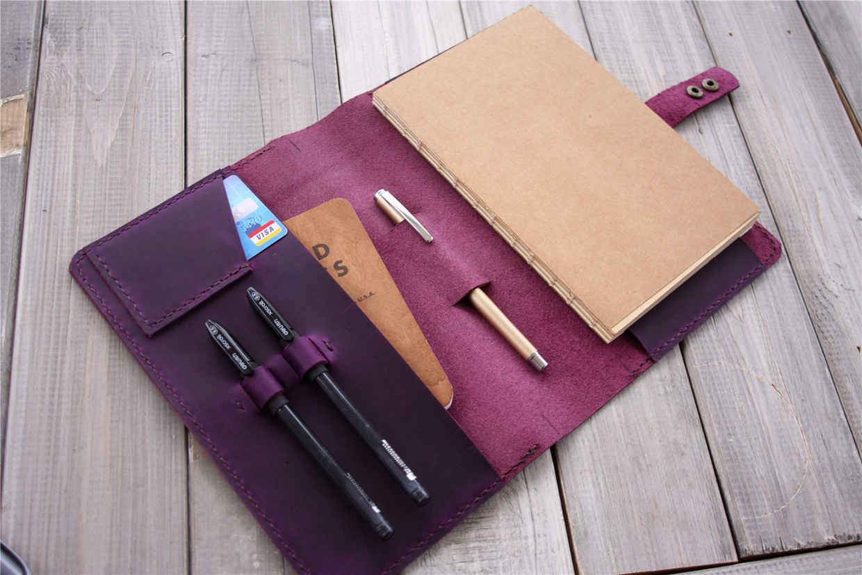Premium Leather Lined Notebook Journal - A5 Size, 120 Pages, Soft Cover for Writing, Sketching & Note Taking - Perfect Gift for Students, Professionals & Writers - Office, School & Travel Use