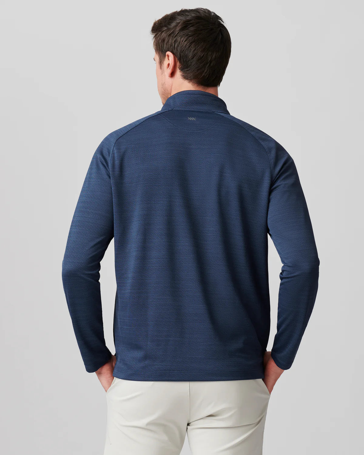 Rhone Men's Clubhouse Pullover Sweater - True Navy | Soft & Warm Casual Knit Sweater for Men | Perfect for Office, Lounge & Outdoor Activities