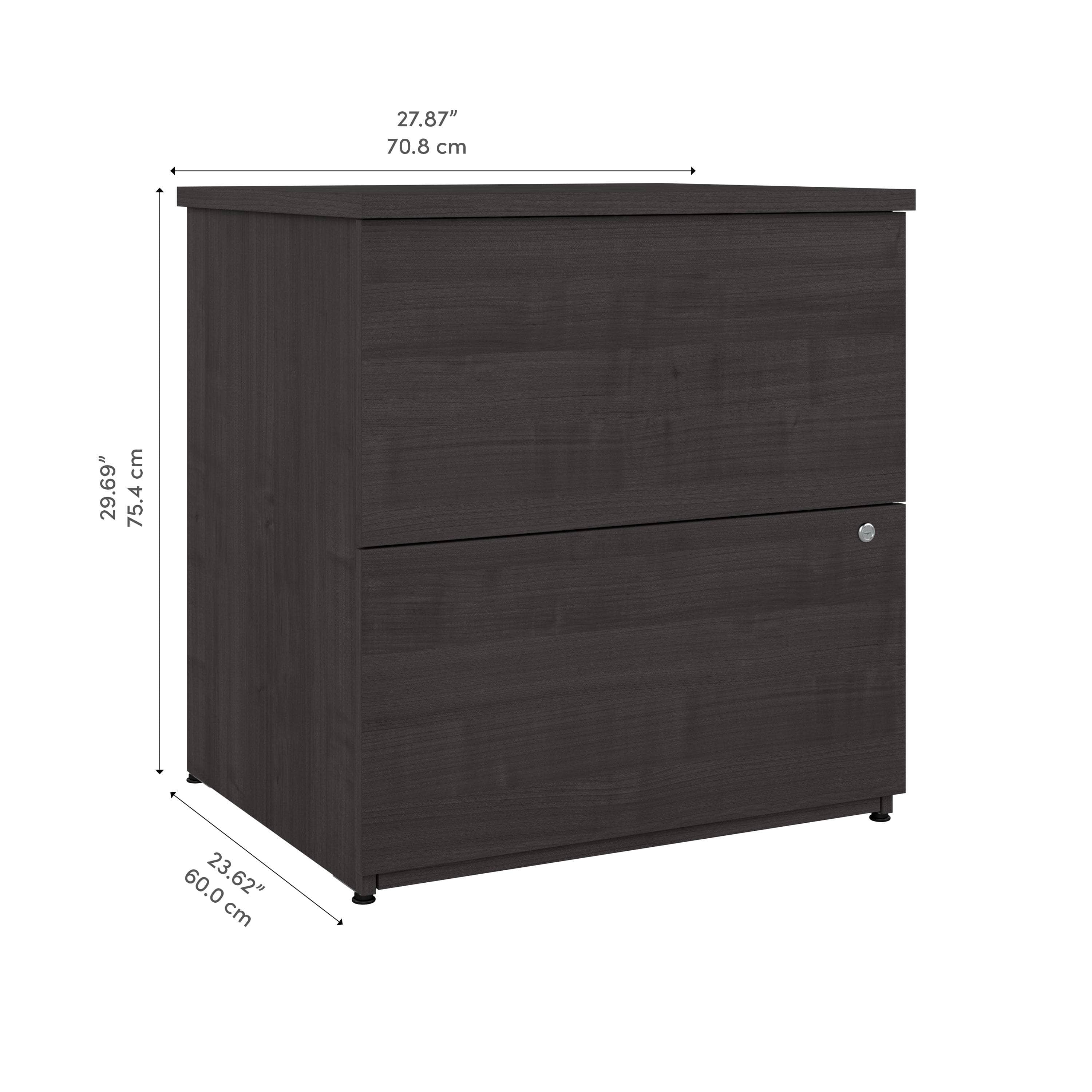 28W Standard 2-Drawer Lateral File Cabinet - 5 Color Options for Office & Home Organization | Durable Metal Filing Cabinet for Documents & Folders