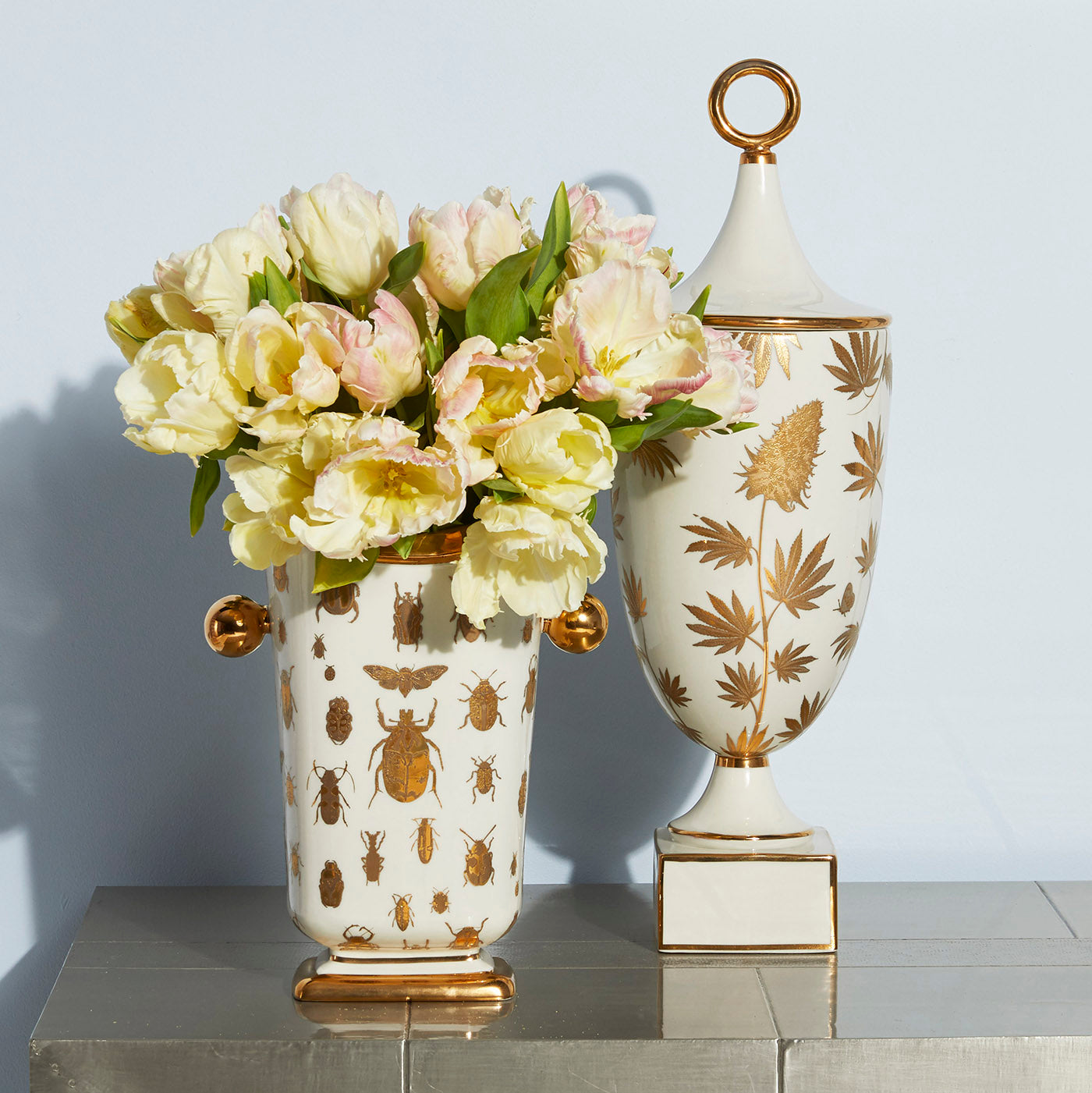 Botanical Specimen Vase - Glass Display Case for Flowers, Plants & Herbs - Perfect for Home Decor, Wedding Centerpieces & Science Classrooms
