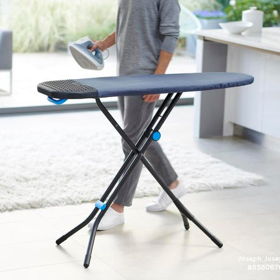 Premium Glide Easy Store Ironing Board - 130cm Extra Wide & Stable for Smooth Ironing - Perfect for Home, Laundry Room, and Professional Use