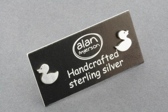 Duck Stud Earrings for Women - Hypoallergenic Stainless Steel Cute Duckling Studs - Perfect for Everyday Wear, Gifts & Duck Lovers