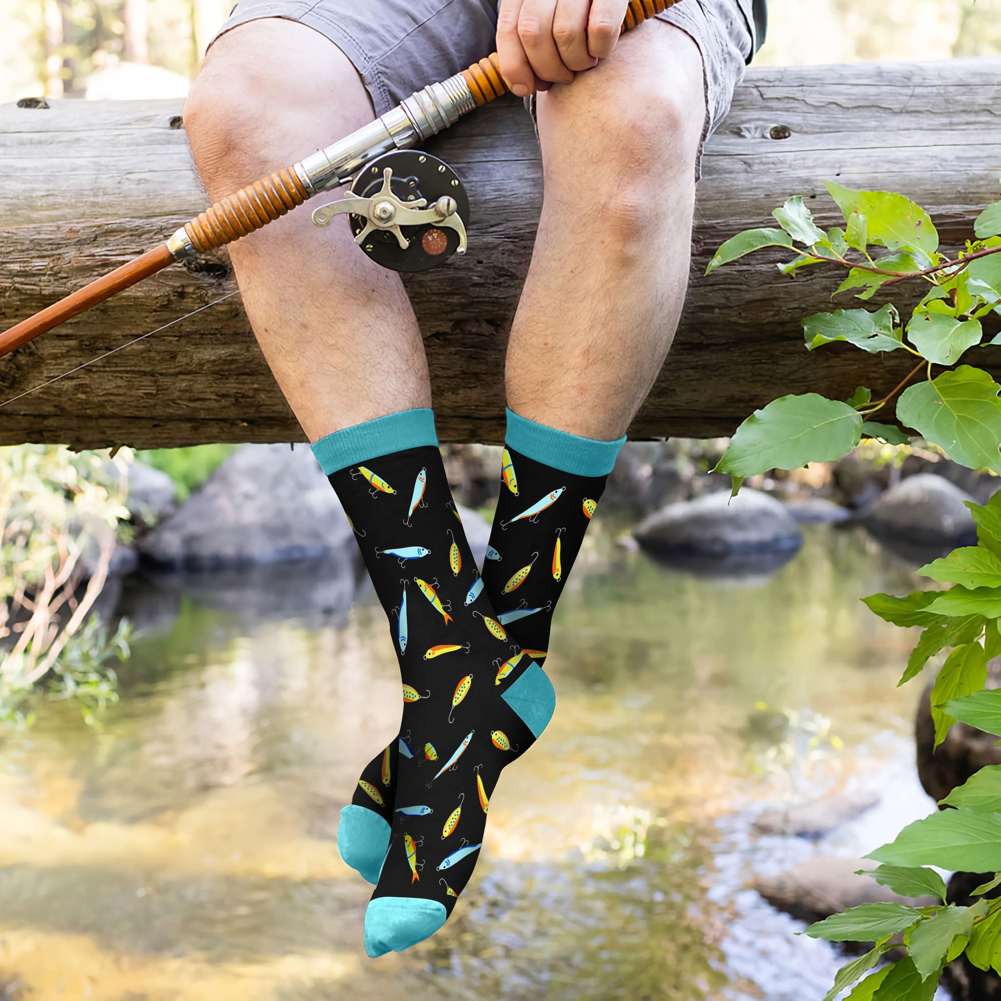 VICRAZY Funny Fishing Gifts for Men - Unique Fishing Accessories for Dad & Grandpa - Perfect Stocking Stuffers & Birthday Gifts - Great for Fishing Trips, Father's Day & Retirement Gifts