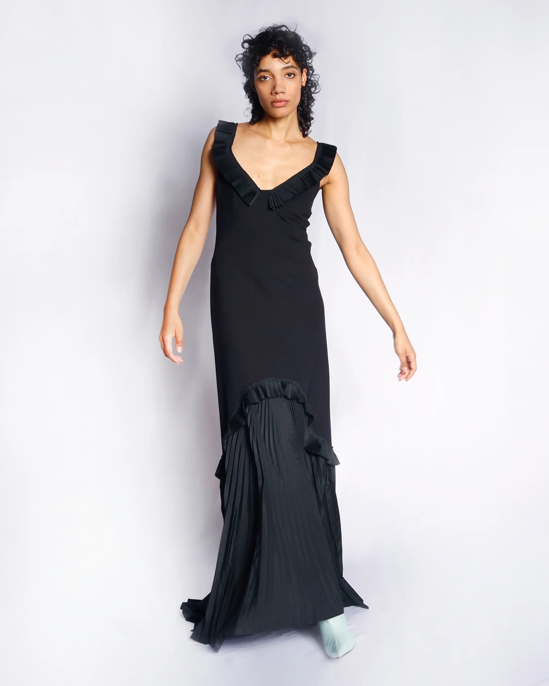 Asagao Gown - Soft Black Kimono Robe for Women | Comfortable Loungewear for Spa, Yoga & Relaxation at Home