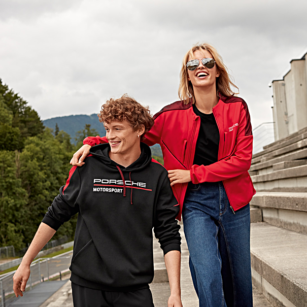 Porsche Women's Softshell Jacket - Lightweight Windproof Water-Resistant Motor Sport Jacket for Racing, Driving & Outdoor Activities